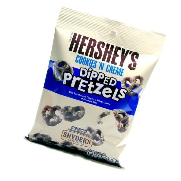 Hershey’s Cookies n Creme Dipped Pretzels 120g The Candy Store