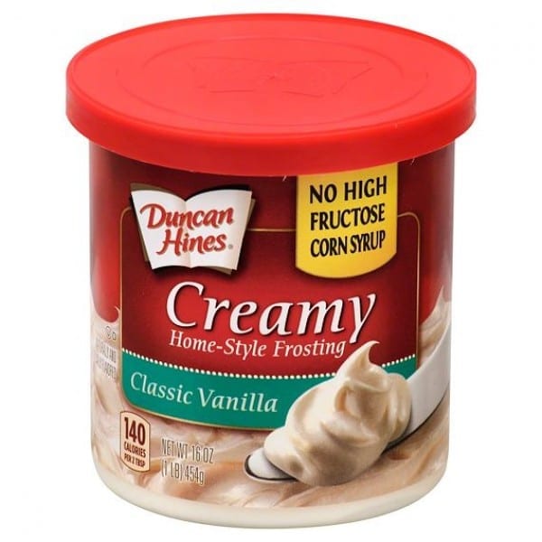 Duncan Hines Classic Vanilla Frosting 454g – The Candy Store