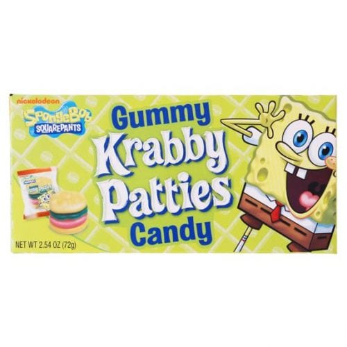 Spongebob Squarepants Gummies 72 G The Candy Store 4799