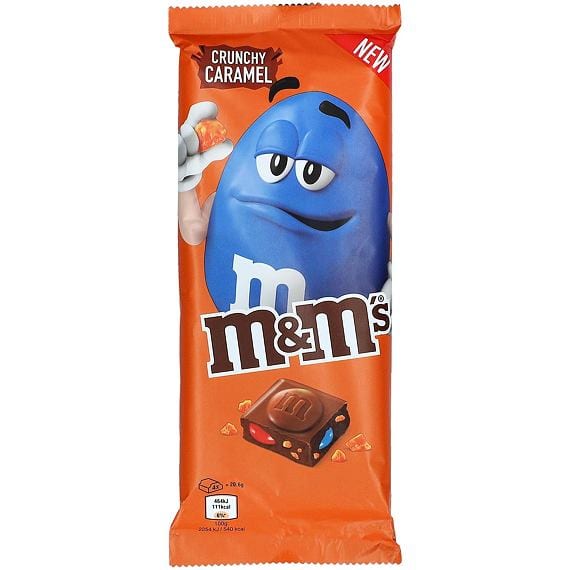 M&Ms BLOCK CRUNCHY CARAMEL 